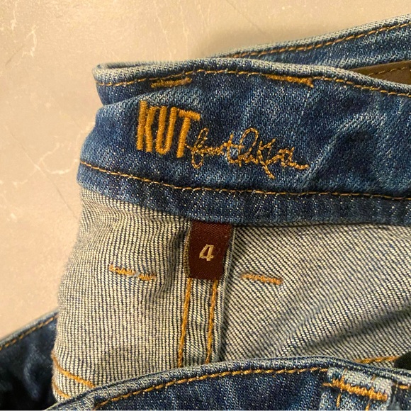 Kut from the Kloth rolled denim size 4 - Picture 1 of 4